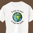 Doing My Part Personalized Organic T-shirt